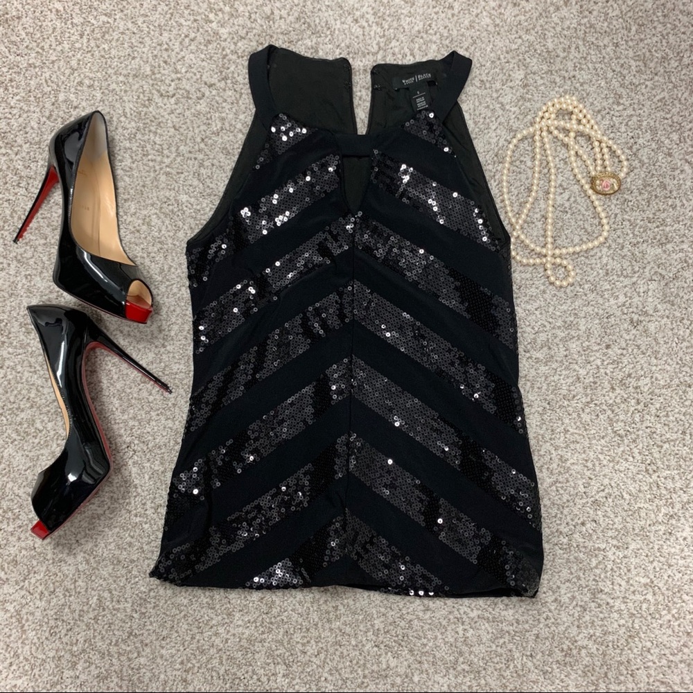 Like New! WHBM Sequin Top